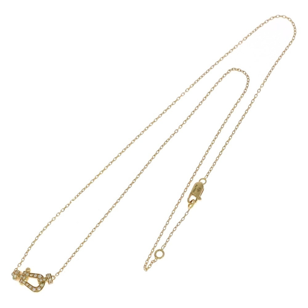 FRED(フレッド) フォース10 スモール ダイヤ チェーン ネックレス K18YG イエローゴールド