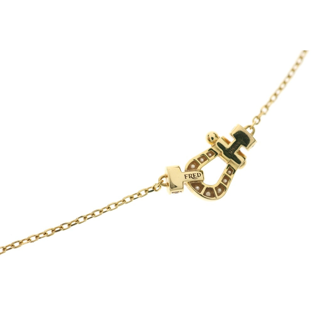 FRED(フレッド) フォース10 スモール ダイヤ チェーン ネックレス K18YG イエローゴールド