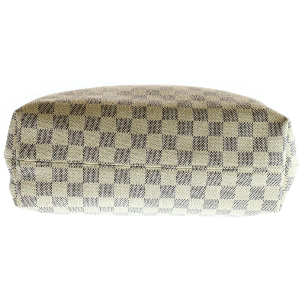 LOUIS VUITTON(ルイヴィトン) ダミエアズール グレースフルPM ハンドバッグ トートバッグ ゴールド金具 レザー×PVC ホワイト×ピンク N42249