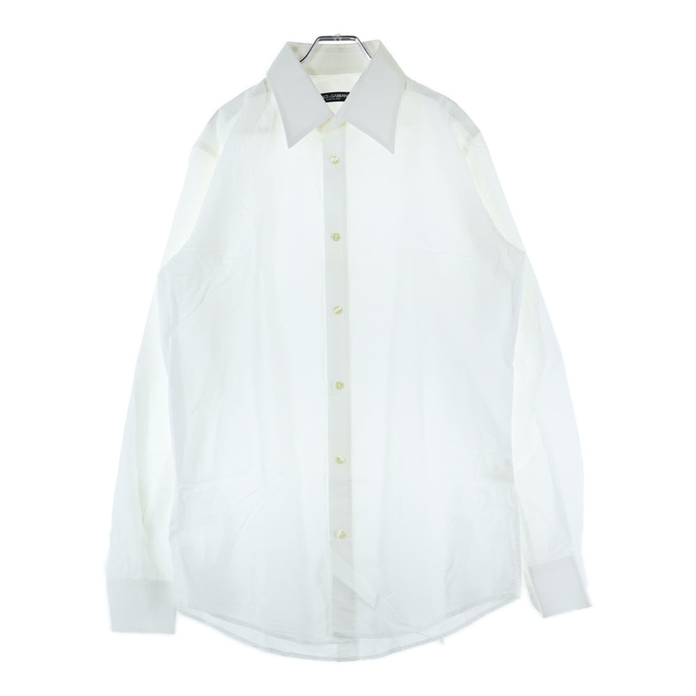 DOLCE & GABBANA(ドルチェアンドガッバーナ) 長袖ドレスシャツ ホワイト