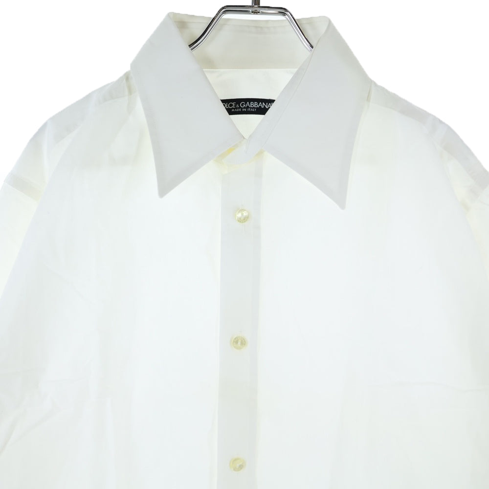 DOLCE & GABBANA(ドルチェアンドガッバーナ) 長袖ドレスシャツ ホワイト