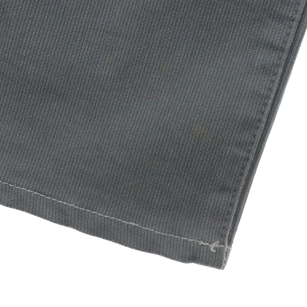 BEAMS(ビームス) コットンストレートパンツ グレー