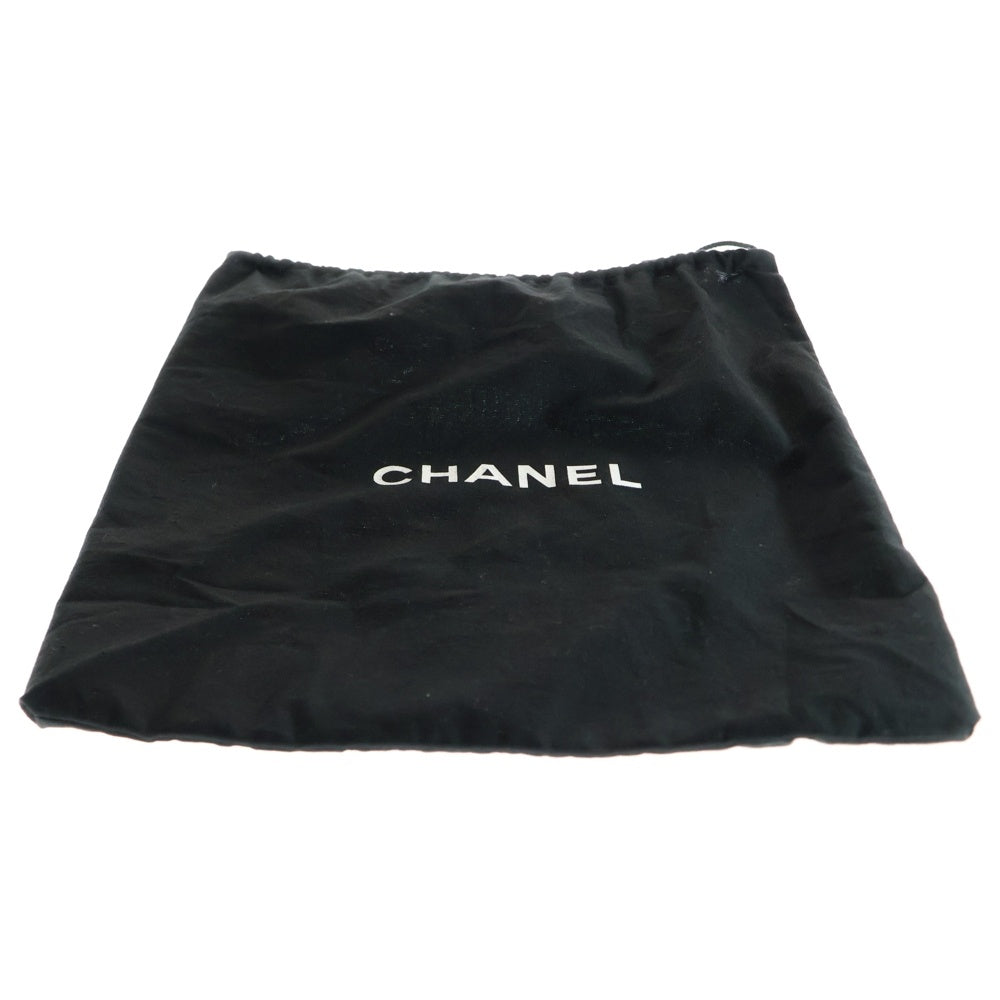 CHANEL(シャネル) ココマーク バニティバッグ ケース ポーチ ブラック キャビアスキン ゴールド金具