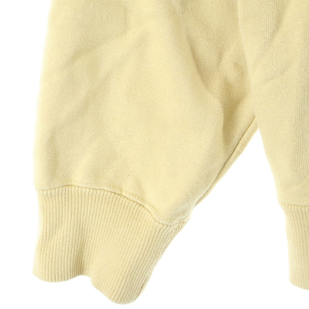 X-LARGE(エクストララージ) エンボス加工 フロントロゴスウェット 長袖トレーナー ベージュ