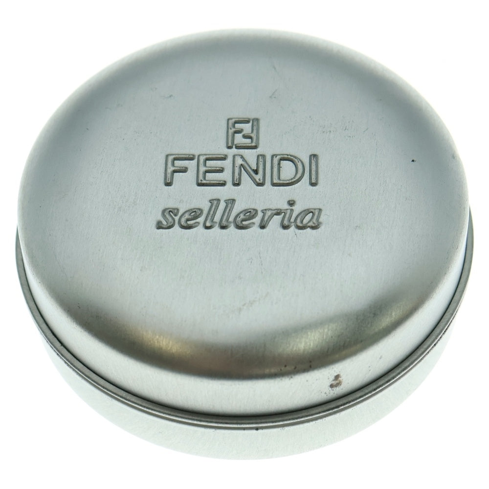 FENDI(フェンディ) セレリア ブレスレット グレー レザー シルバー金具