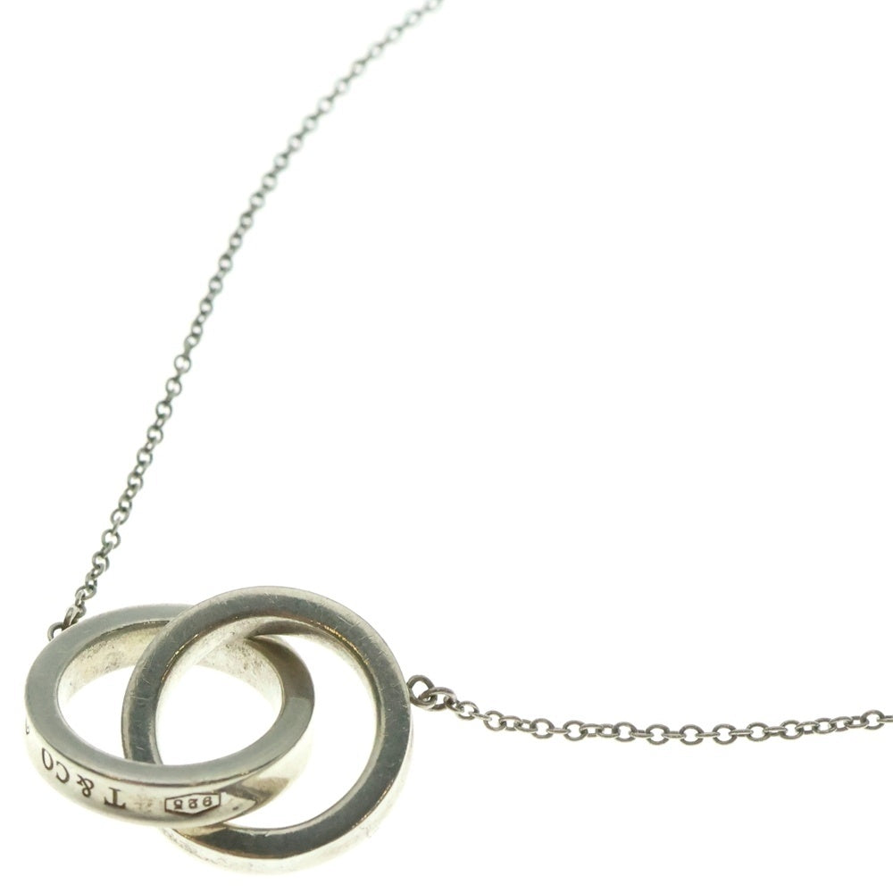 TIFFANY&Co(ティファニー) インターロッキング ネックレス ペンダント チェーン シルバー 925 4.8g