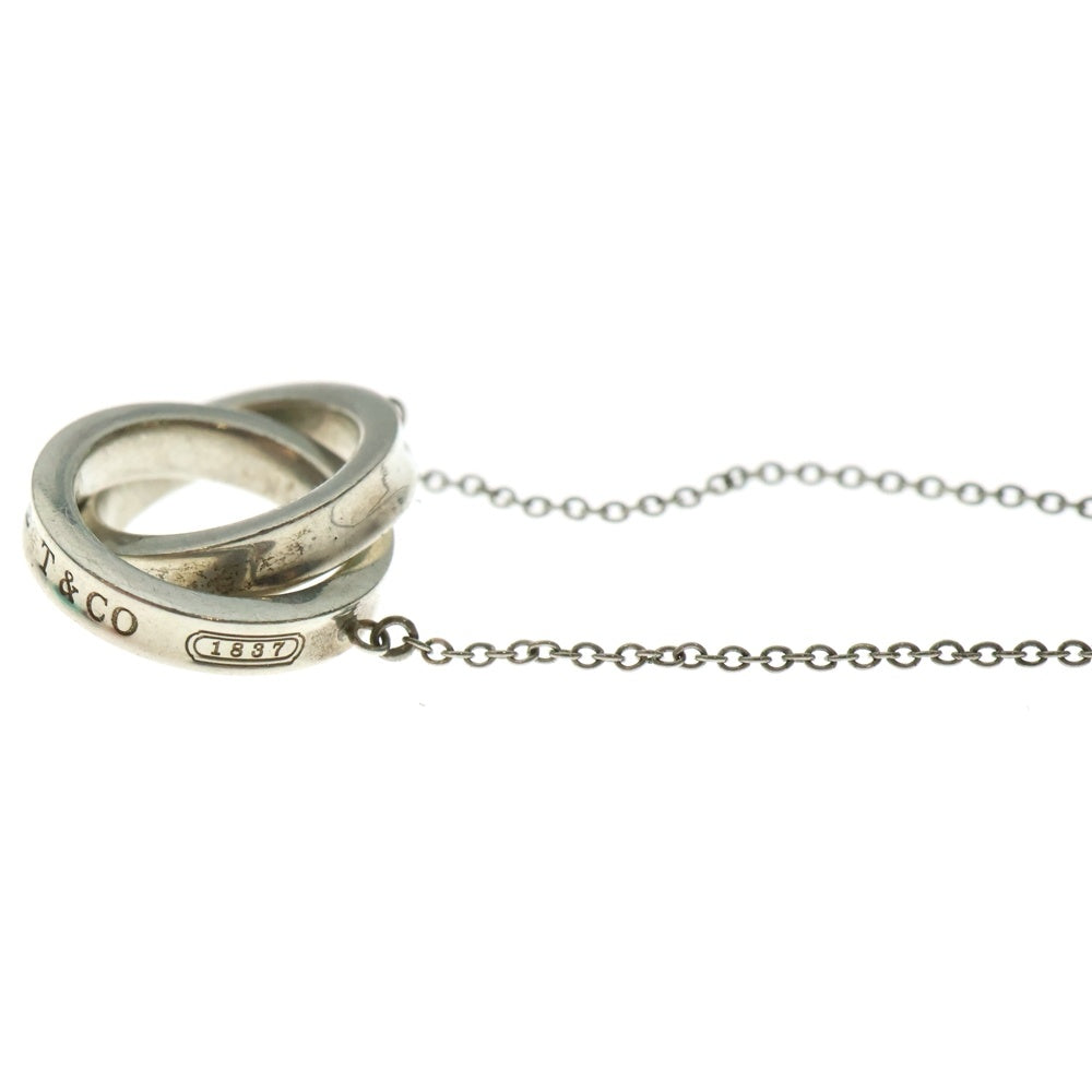 TIFFANY&Co(ティファニー) インターロッキング ネックレス ペンダント チェーン シルバー 925 4.8g