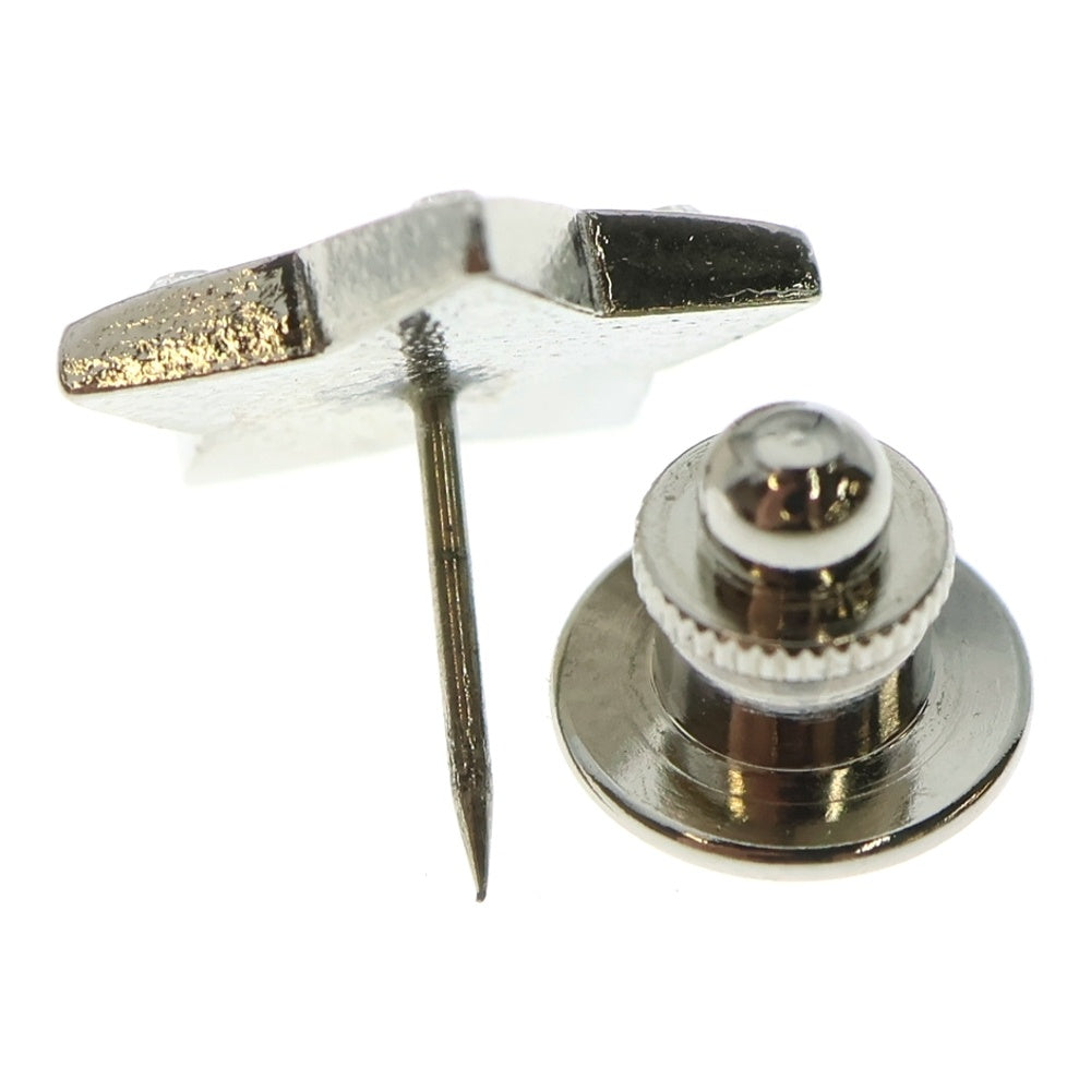 NO BRAND(ノーブランド) スターモチーフ タイピン シルバー ピンバッジ