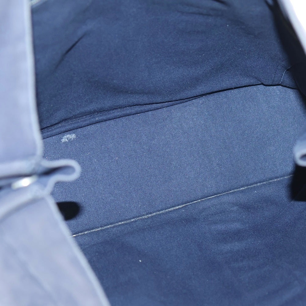 HERMES(エルメス) フールトゥMM ハンドバッグ トートバッグ ネイビー×カーキ キャンバス