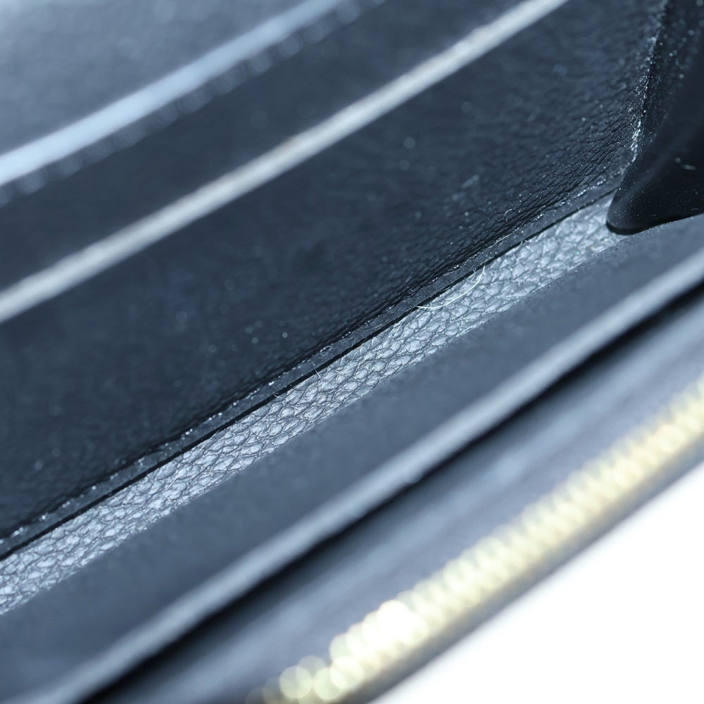 LOUIS VUITTON(ルイヴィトン) モノグラム・アンプラント ポルトモネ・ロザリー コンパクトウォレット 三つ折り財布 ミニ ブラック ノワール ゴールド金具 M81455