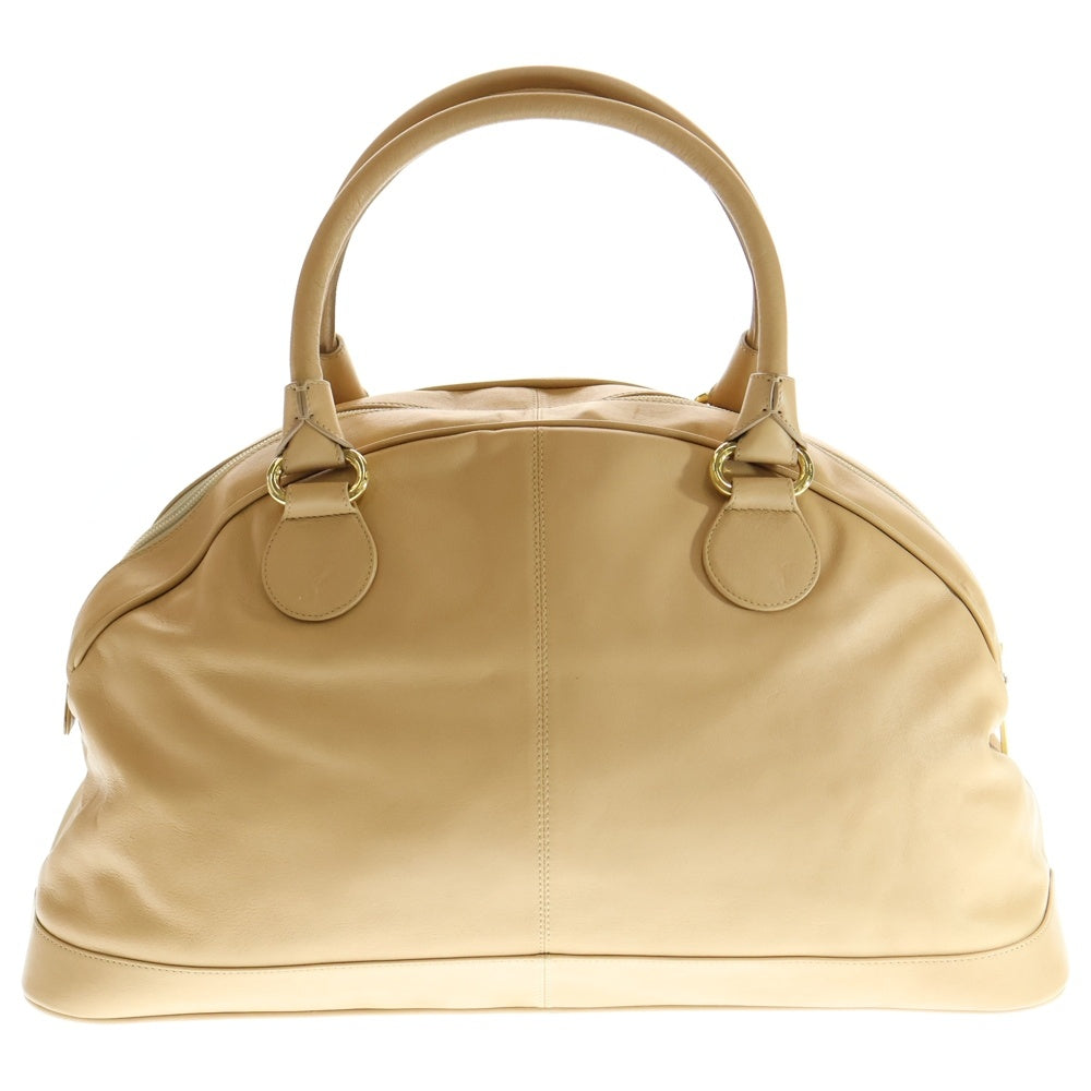 RADO(ラド―) ハンドバッグ トートバッグ ベージュ レザー ゴールド金具