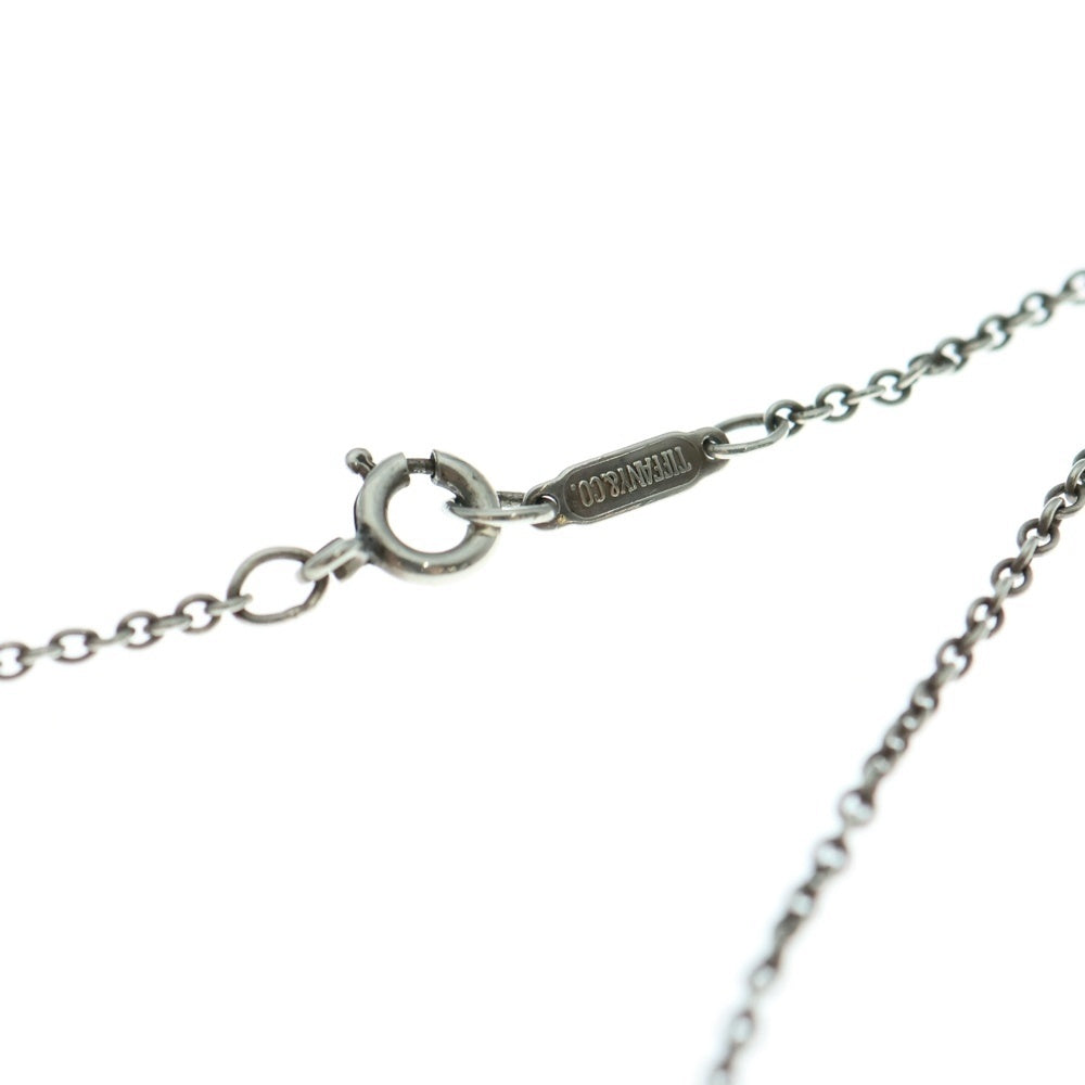 TIFFANY & Co.(ティファニー) シグネチャー クロス ネックレス ペンダント チェーン シルバー 925×K18 7.3g