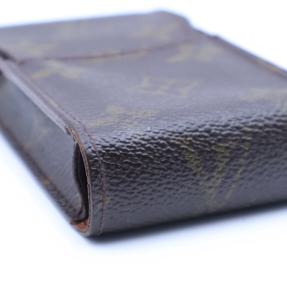 LOUIS VUITTON(ルイヴィトン) モノグラム エテュイ タバコケース 小物入れ ブラウン PVC M63024