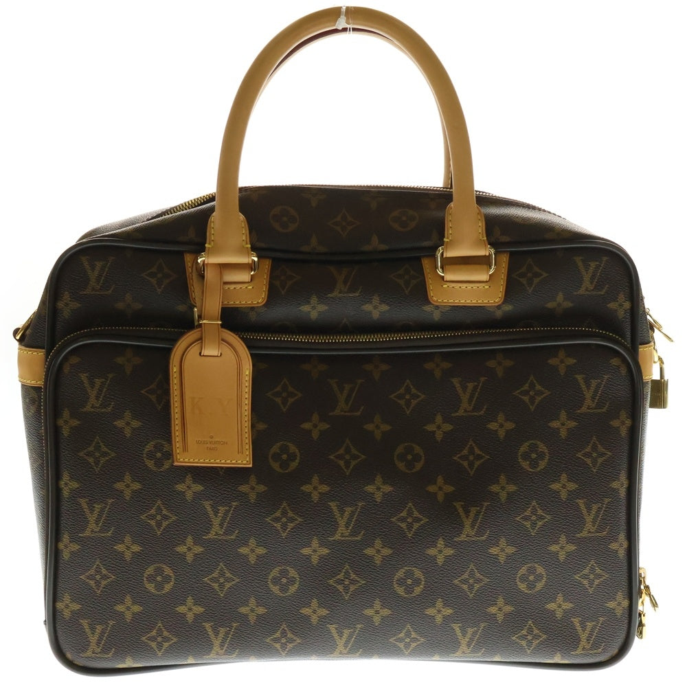 LOUIS VUITTON(ルイヴィトン) モノグラム イカール ハンドバッグ ビジネスバッグ 2wayバッグ ショルダー ブラウン PVCレザー M23252