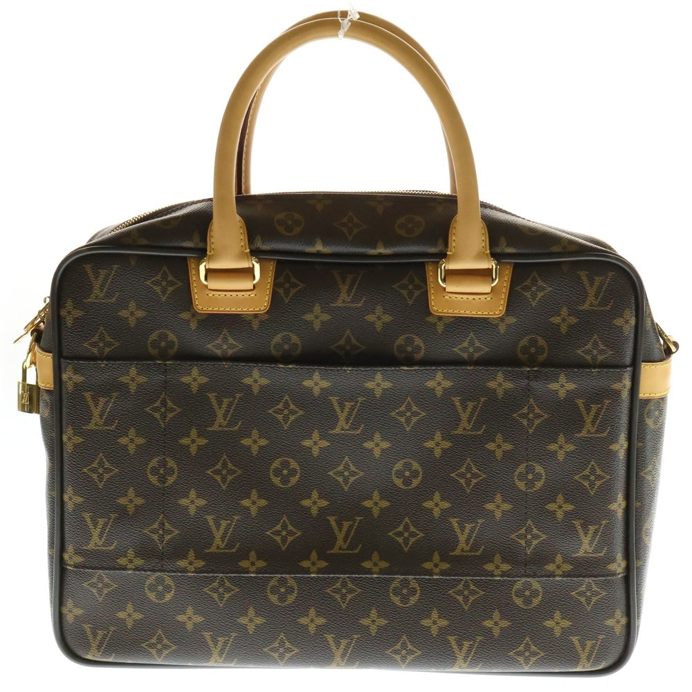 LOUIS VUITTON(ルイヴィトン) モノグラム イカール ハンドバッグ ビジネスバッグ 2wayバッグ ショルダー ブラウン PVCレザー M23252