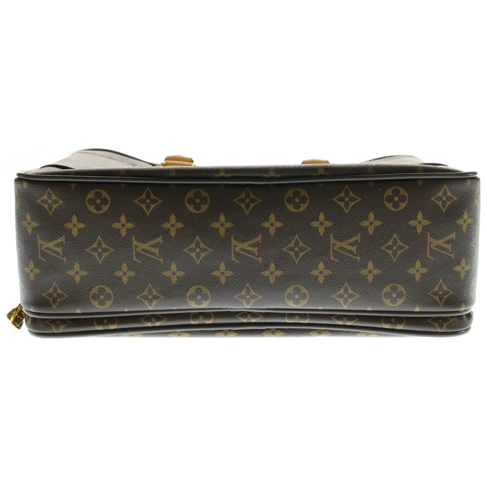 LOUIS VUITTON(ルイヴィトン) モノグラム イカール ハンドバッグ ビジネスバッグ 2wayバッグ ショルダー ブラウン PVCレザー M23252