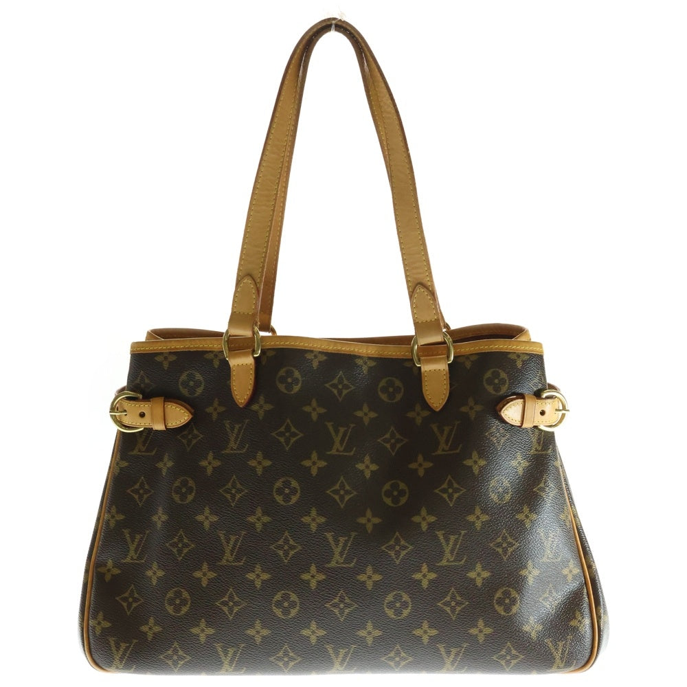 LOUIS VUITTON(ルイヴィトン) モノグラム バティニョール オリゾンタル ハンドバッグ ブラウン PVCレザー M51154