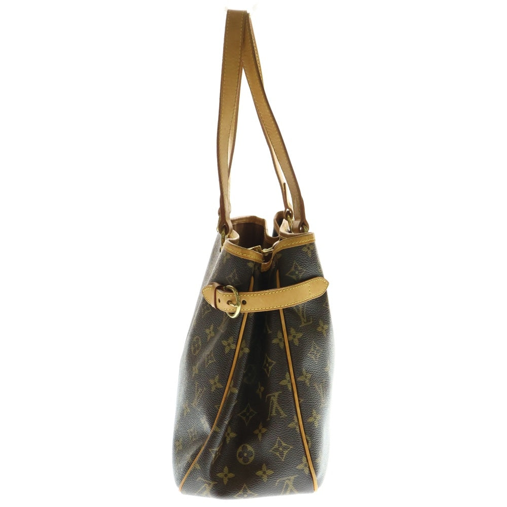 LOUIS VUITTON(ルイヴィトン) モノグラム バティニョール オリゾンタル ハンドバッグ ブラウン PVCレザー M51154