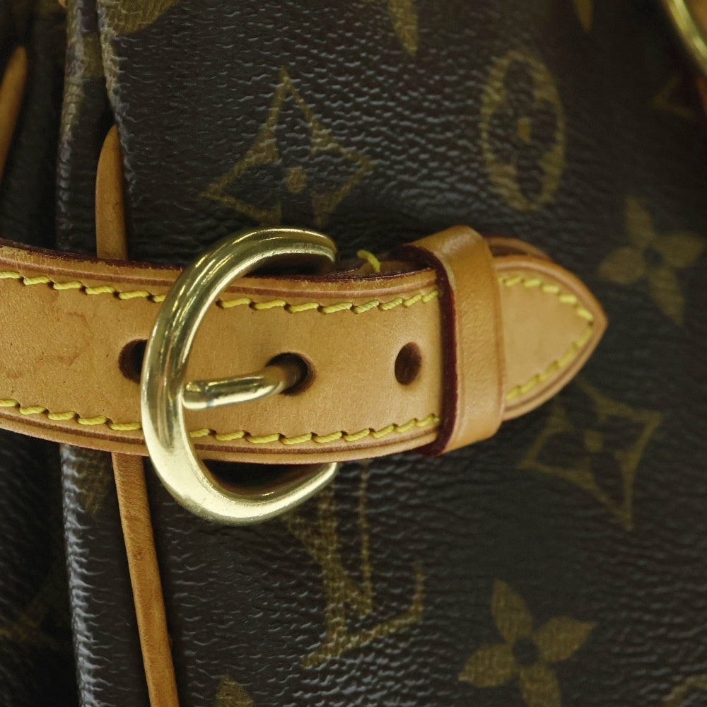 LOUIS VUITTON(ルイヴィトン) モノグラム バティニョール オリゾンタル ハンドバッグ ブラウン PVCレザー M51154