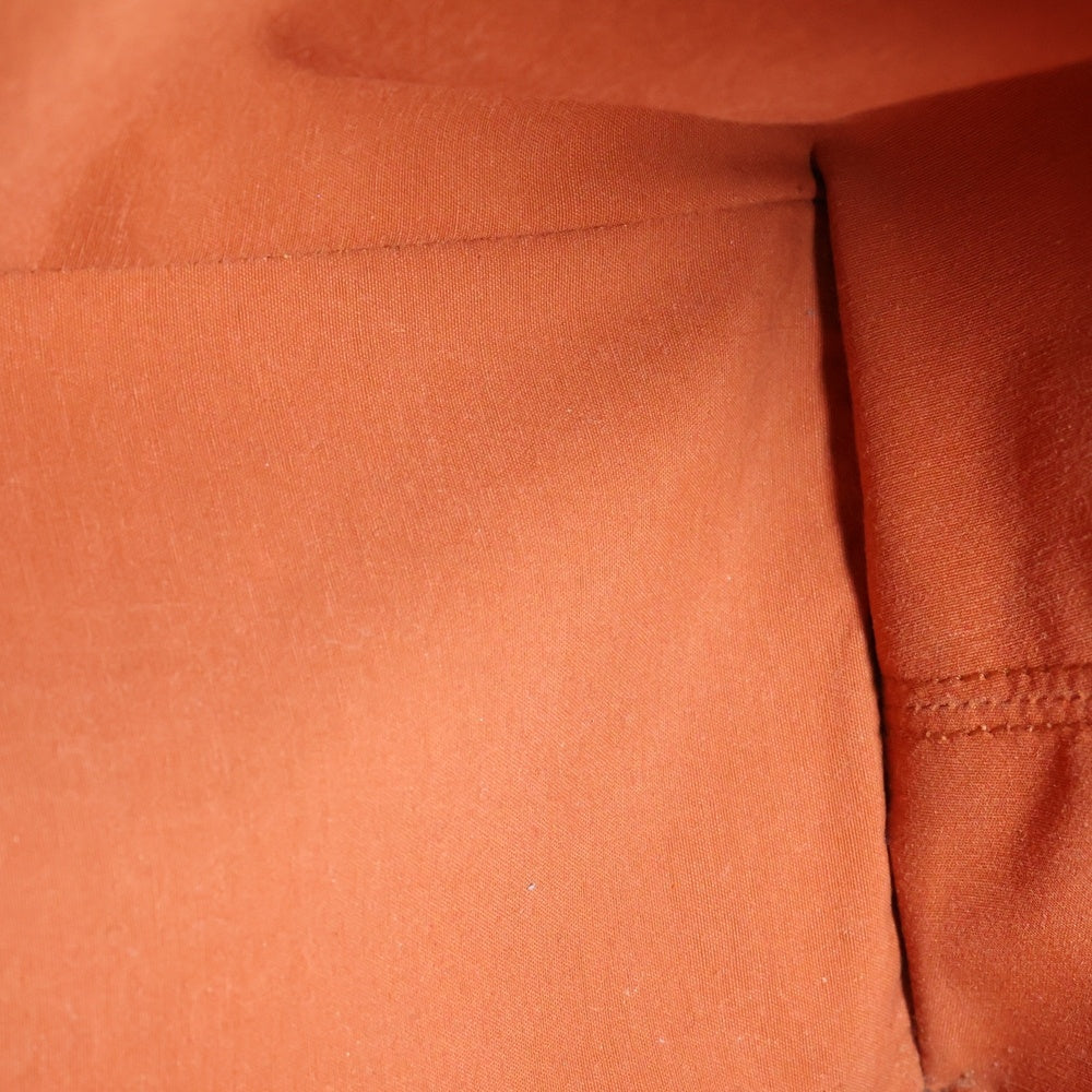 HERMES(エルメス) アカプルコPM オレンジ ハンドバッグ トワルシェブロンバッグ シルバー金具