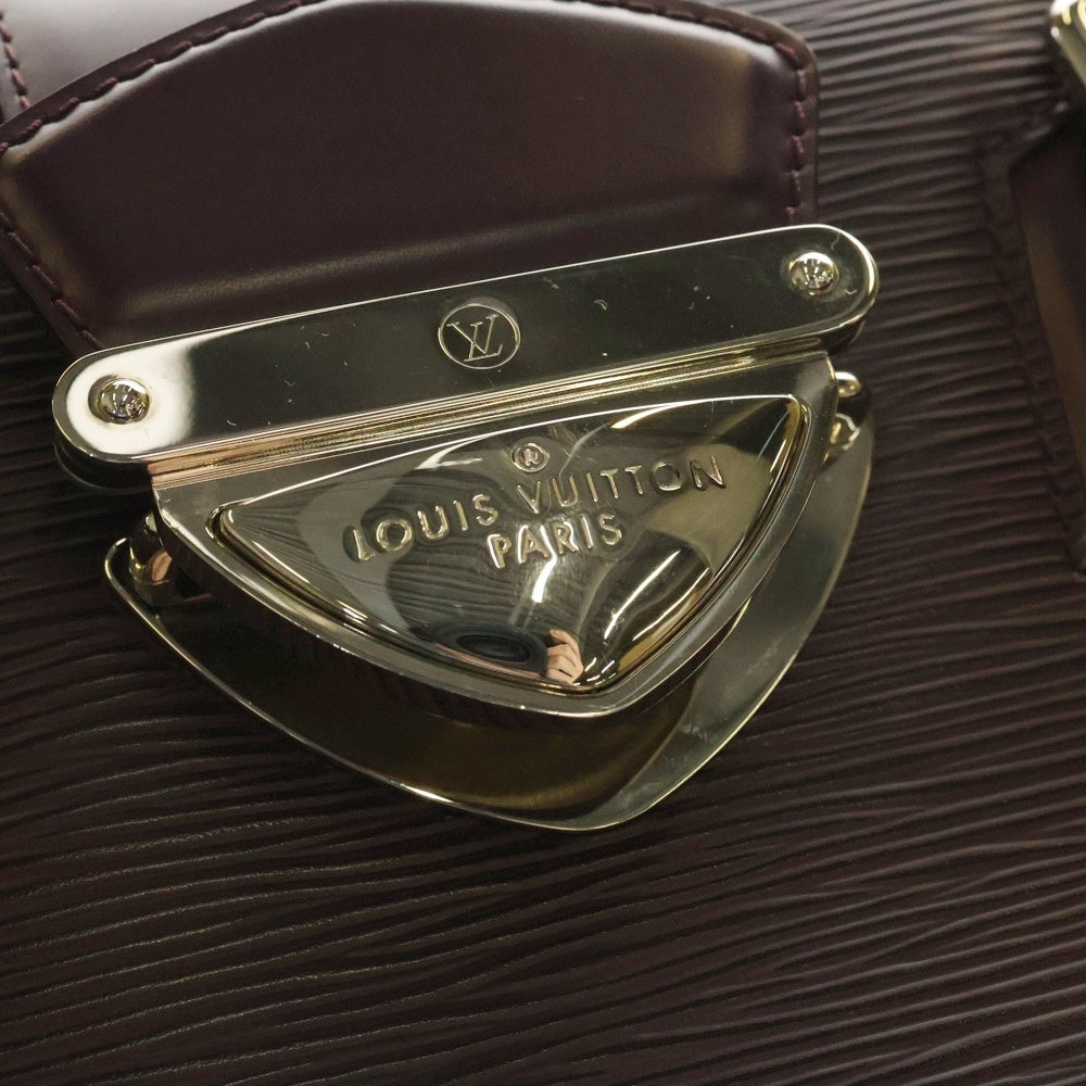 LOUIS VUITTON(ルイヴィトン) エピ ボーリング モンテーニュGM カシス ハンドバッグ パープル レザー M5931K
