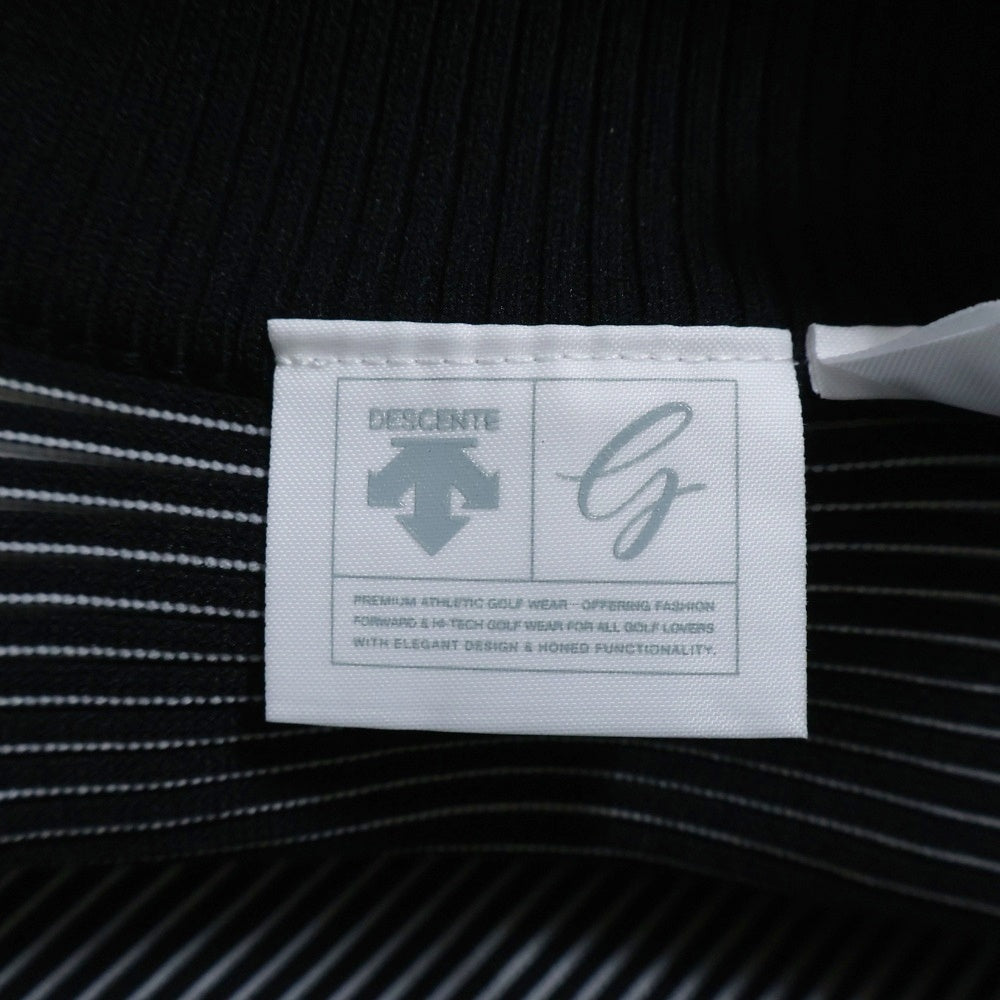 DESCENTE(デサント) デサントゴルフ 長袖ジャケット ナイロン ホワイト×ブラック