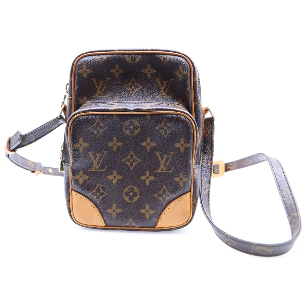 LOUIS VUITTON(ルイヴィトン) モノグラム アマゾン ショルダーバッグ ブラウン PVCレザー M45236