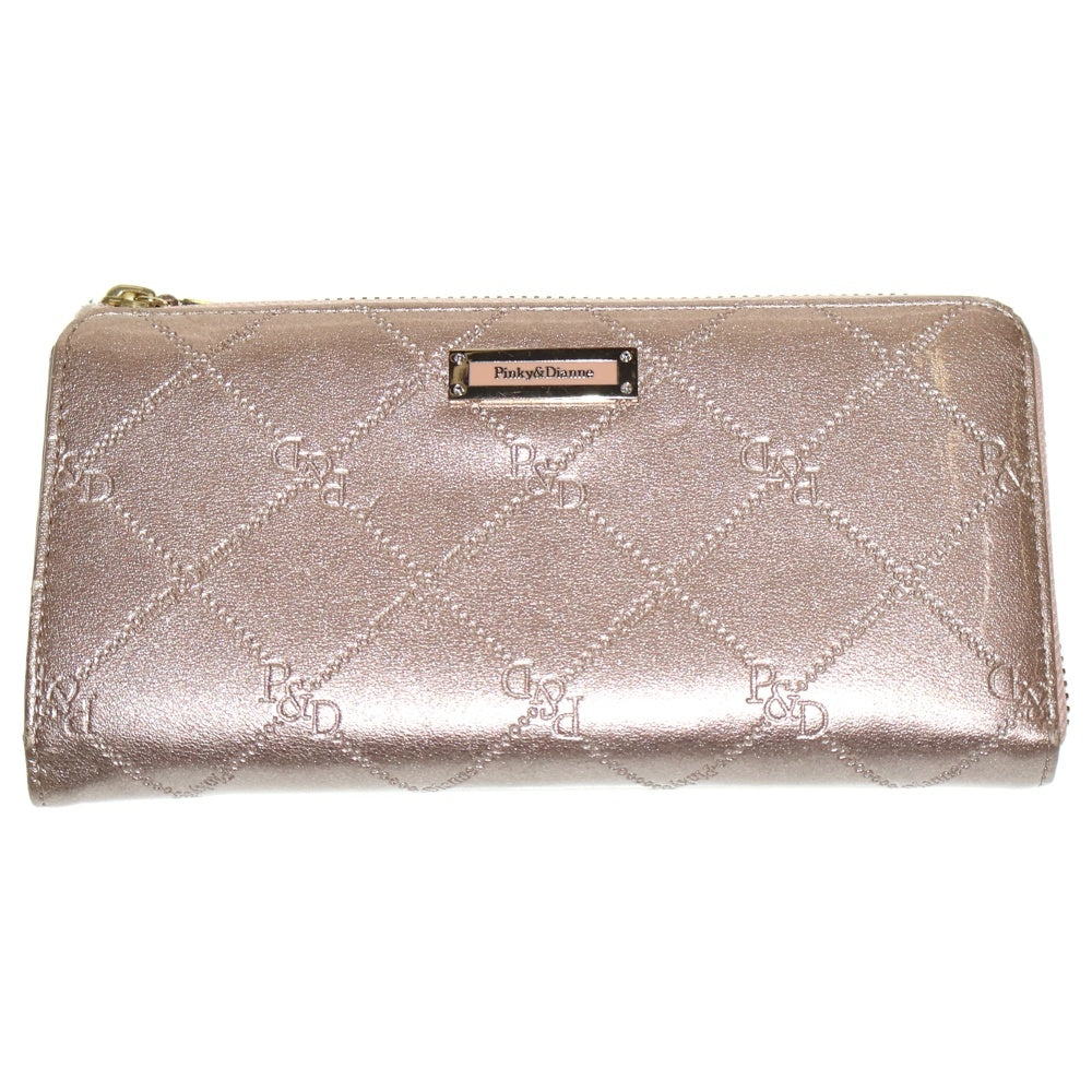 PINKY&DIANNE ピンクゴールド　長財布 PINKY&DIANNE(ピンキーアンドダイアン) ロングウォレット 長財布