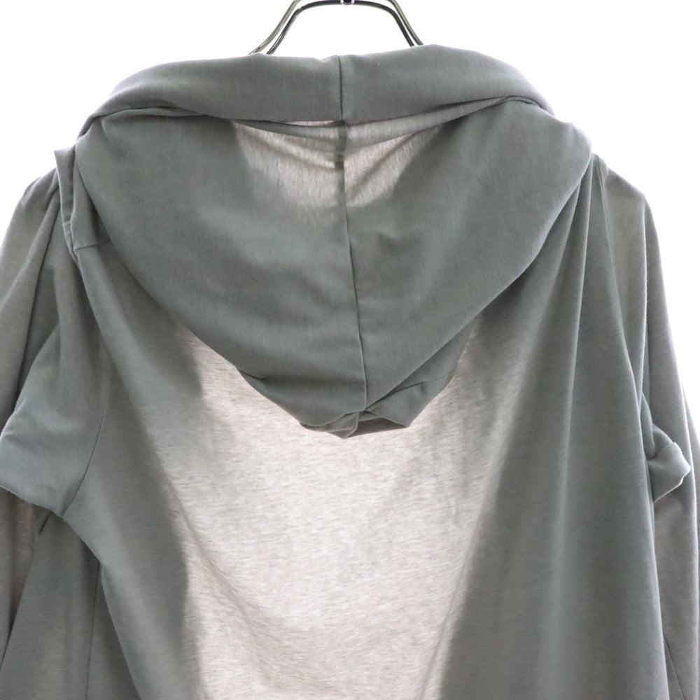 MOUSSY(マウジー) フード付き ロングカーディガン グレージュ