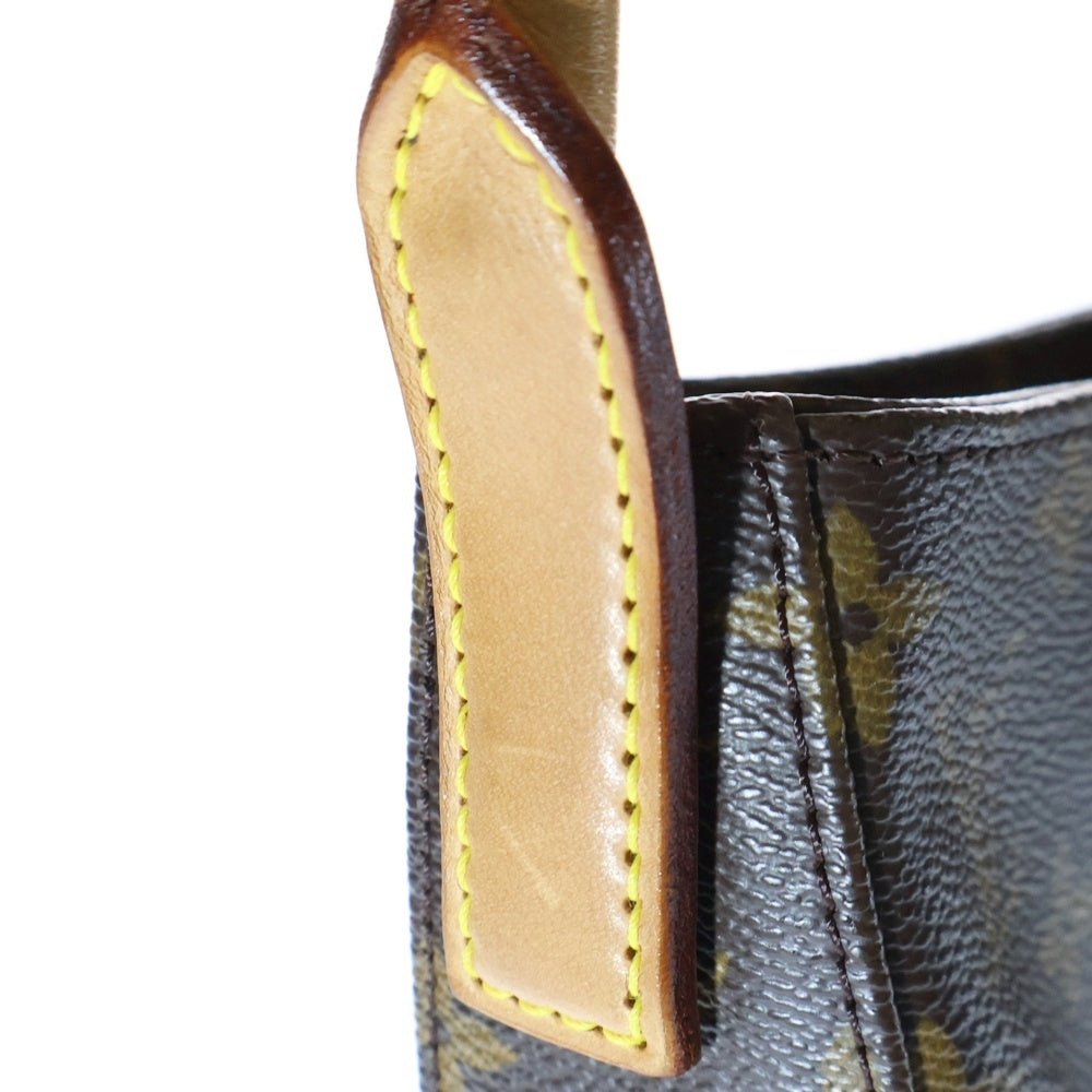 LOUIS VUITTON(ルイヴィトン) モノグラム ルーピングGM ハンドバッグ ブラウン PVCレザー M51145