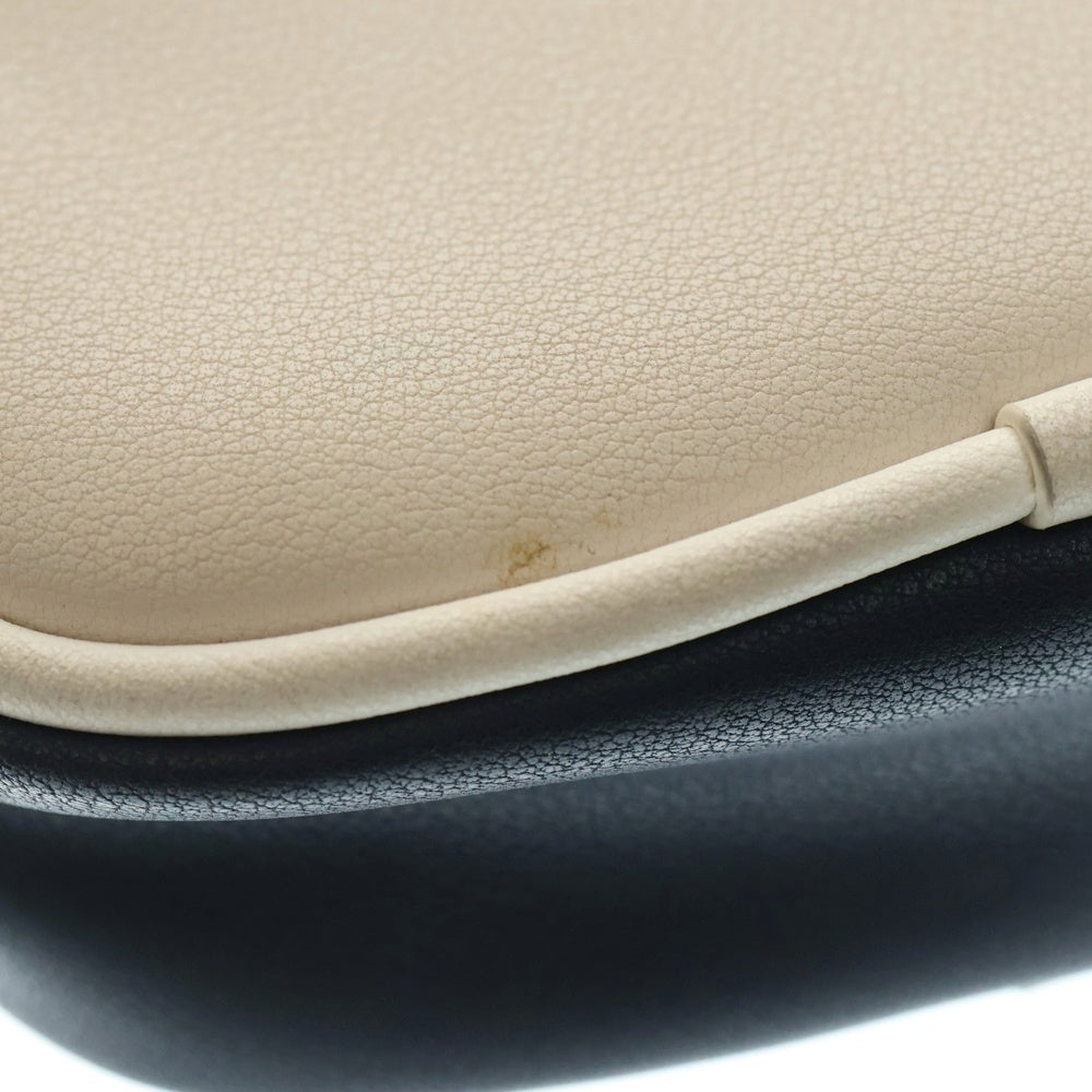 DIESEL(ディーゼル) Dロゴ ショルダーバッグ ミニバッグ ネイビー×レッド×アイボリー レザー