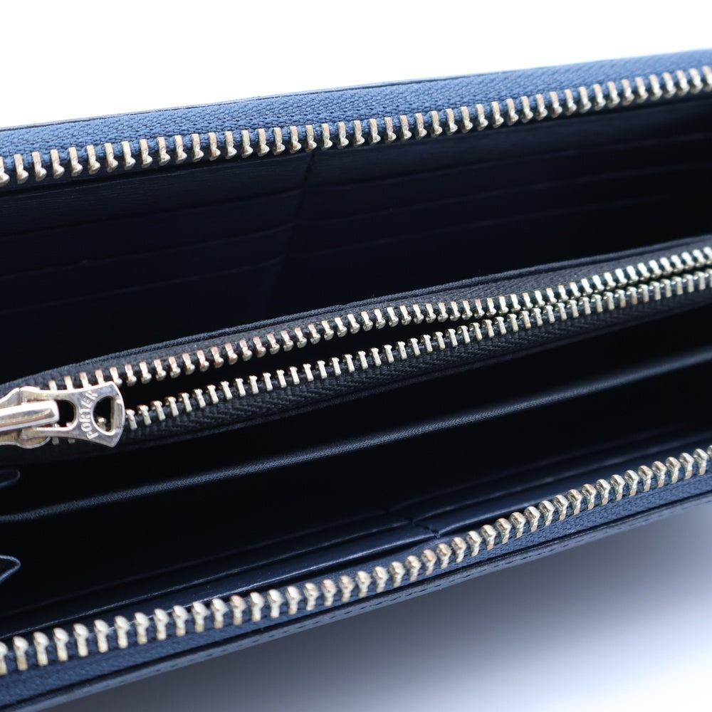 PORTER(ポーター) ロングウォレット 長財布 カードケース ブルー レザー