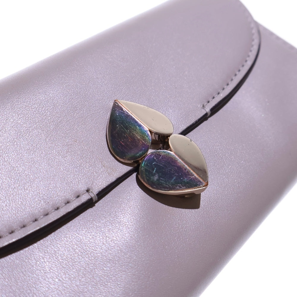 Kate Spade(ケイトスペード) 二つ折り長財布 ロングウォレット カードケース グレージュ レザー レディース