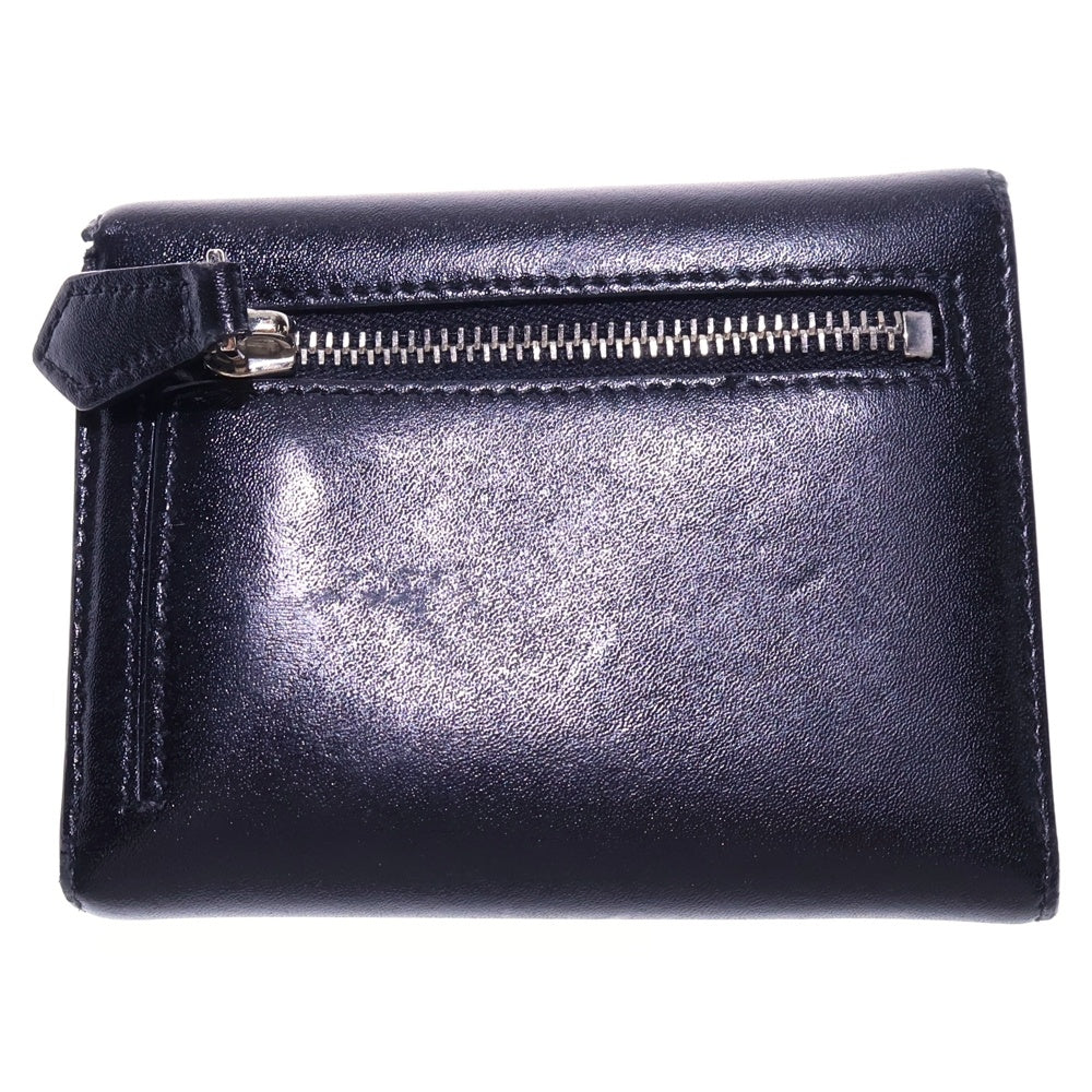 GIVENCHY(ジバンシィ) 三つ折り財布 コンパクトウォレット スター カードケース ブラック レザー レディース
