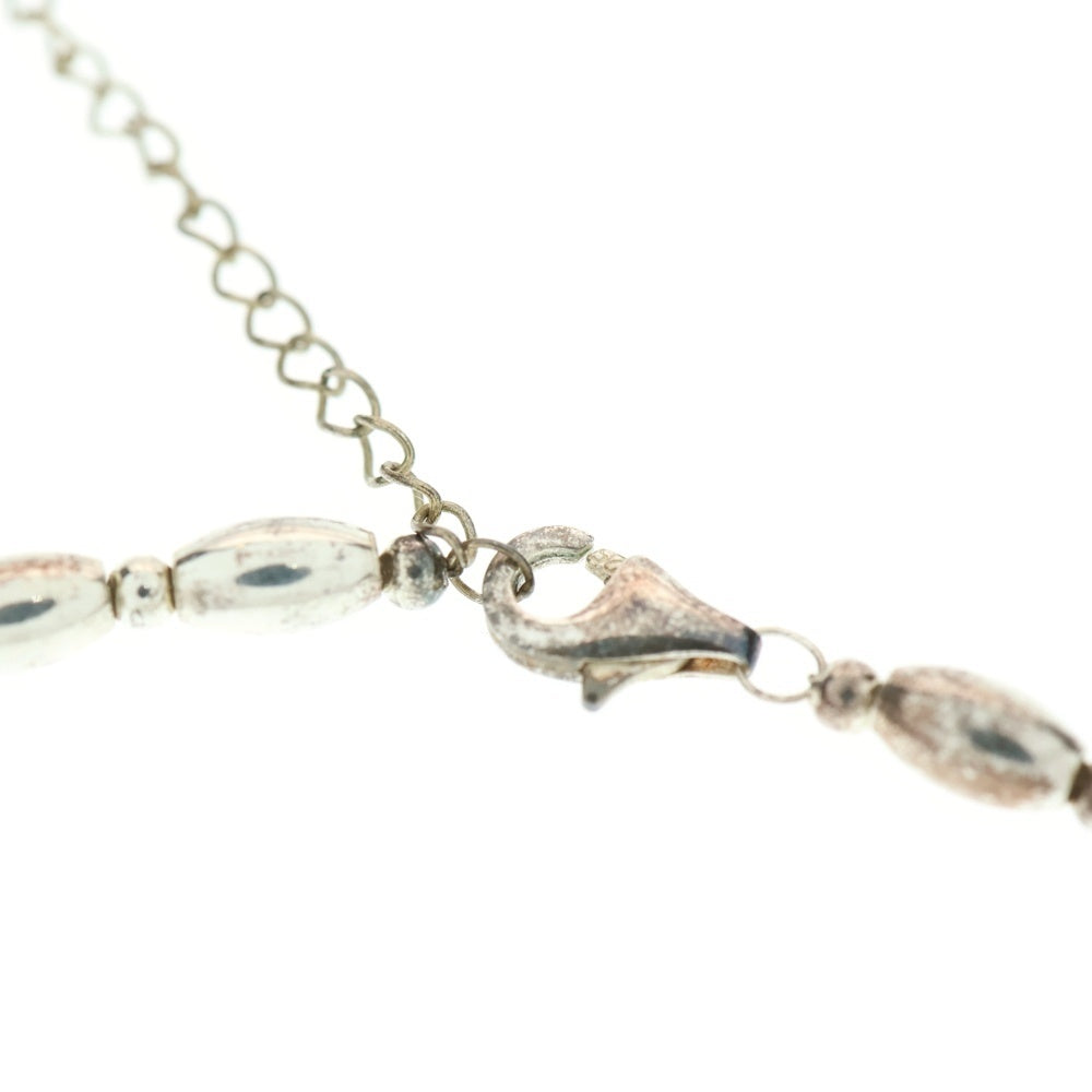 NO BRAND(ノーブランド) SV925 ネックレス ビーズ シルバー 9.4g