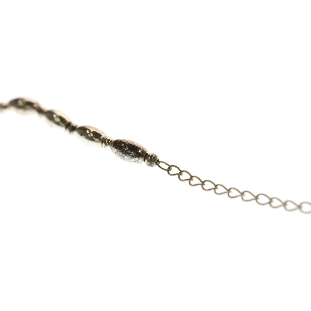 NO BRAND(ノーブランド) SV925 ネックレス ビーズ シルバー 9.4g