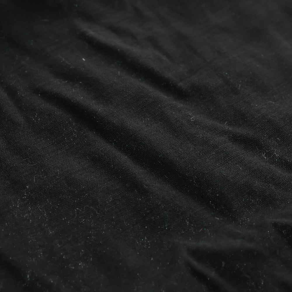 EMPORIO ARMANI(エンポリオアルマーニ) ストール マフラー ブラック ウール×コットン