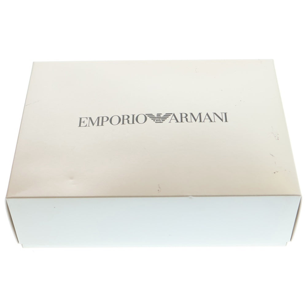EMPORIO ARMANI(エンポリオアルマーニ) ストール マフラー ブラック ウール×コットン