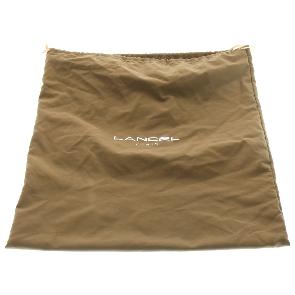 LANCEL(ランセル) ハンドバッグ ワンショルダーバッグ メタリックベージュ ゴールド金具 レザー