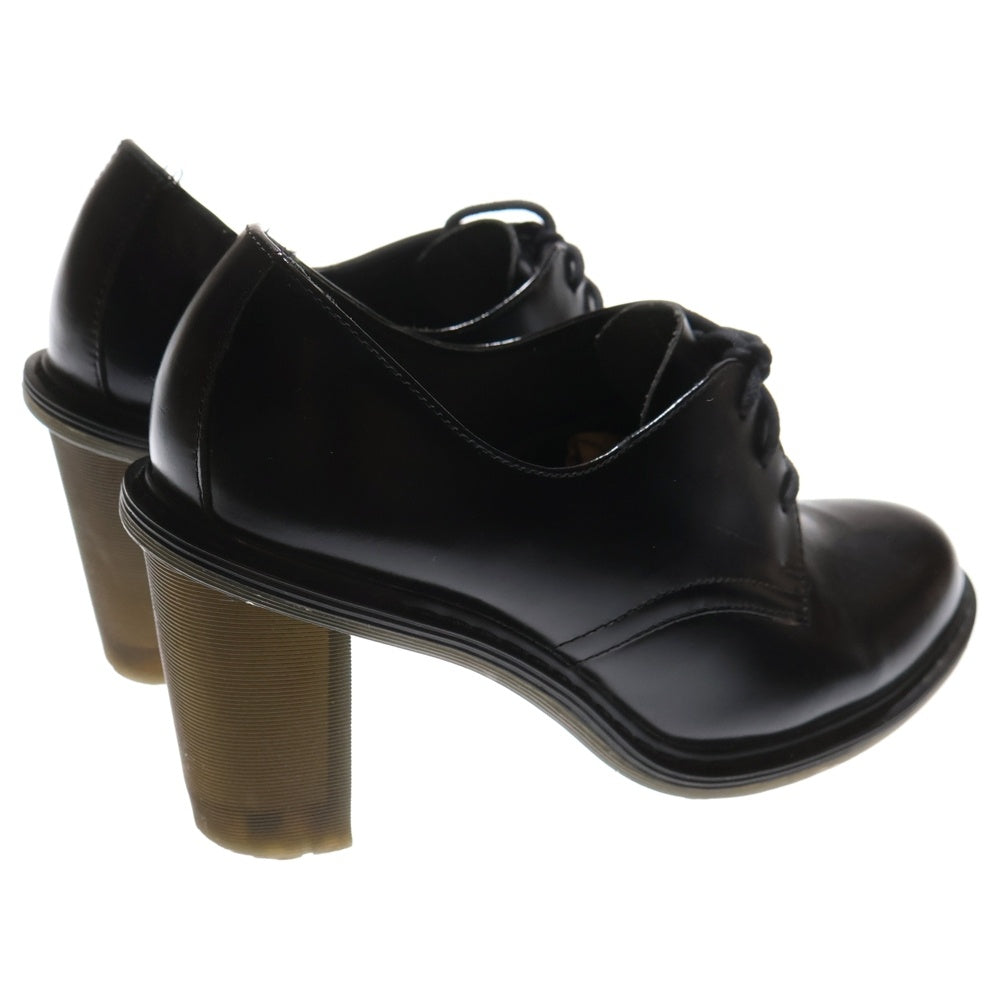 Dr.Martens(ドクターマーチン) JINELLE ジネル 3ホール レザー レースアップ ヒール パンプス シューズ ブーツ ブラック レディース