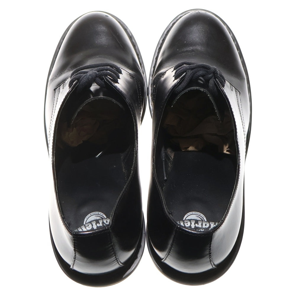 Dr.Martens(ドクターマーチン) JINELLE ジネル 3ホール レザー レースアップ ヒール パンプス シューズ ブーツ ブラック レディース