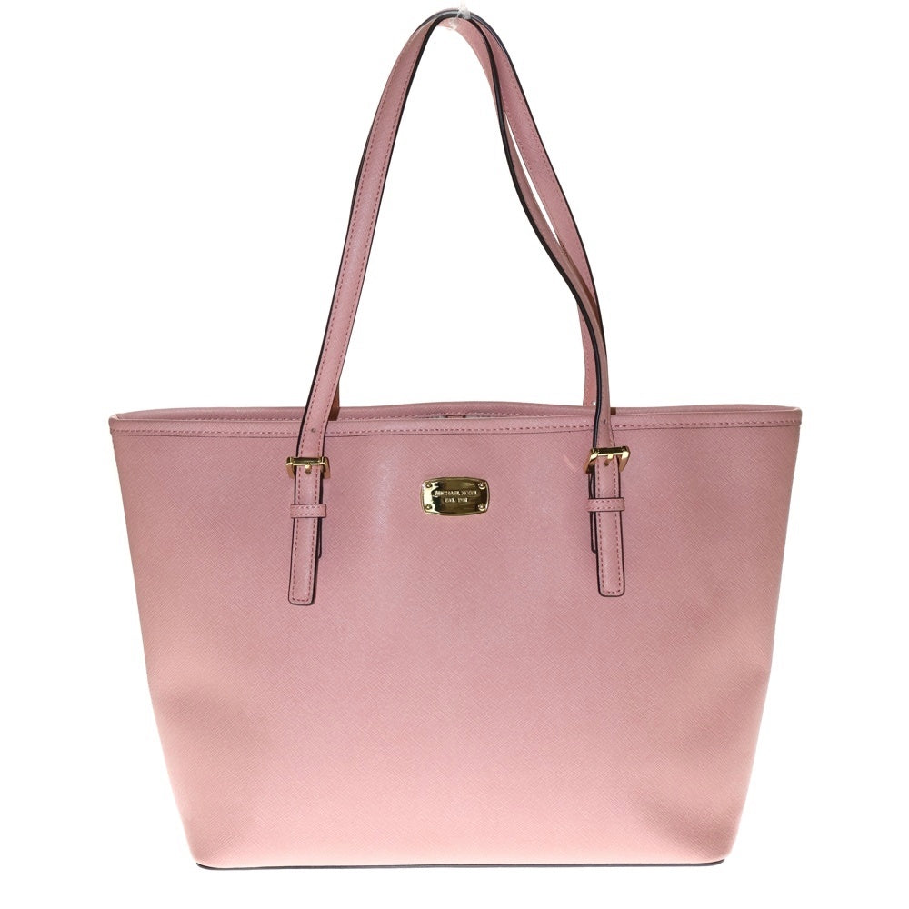 MICHAEL KORS(マイケルコース) トートバッグ ハンドバッグ レザー ピンク ゴールド金具