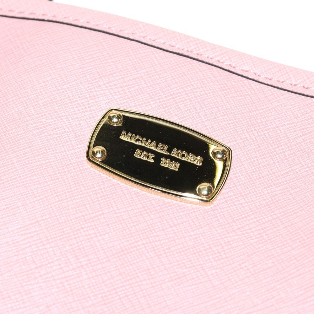 MICHAEL KORS(マイケルコース) トートバッグ ハンドバッグ レザー ピンク ゴールド金具