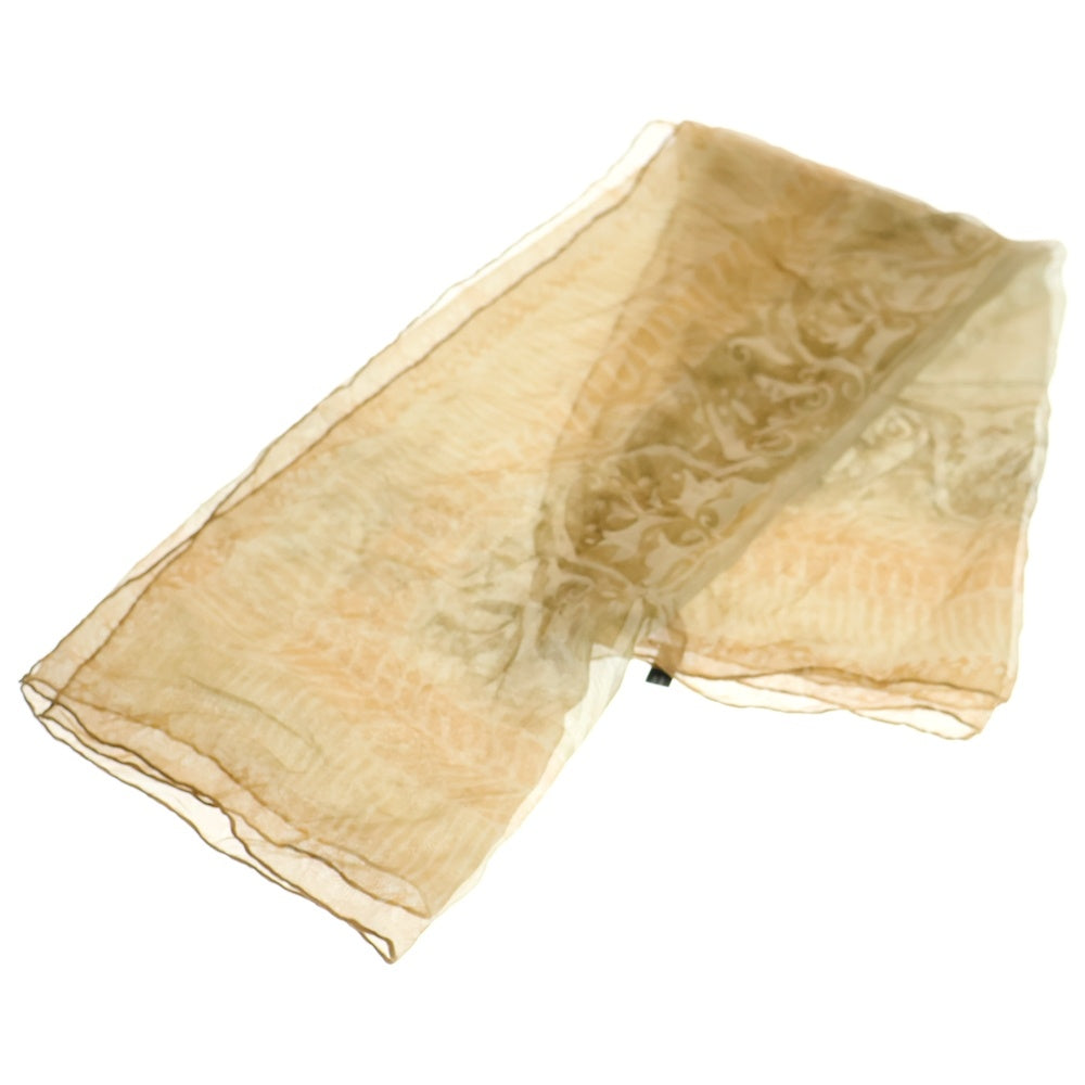 GIORGIO ARMANI(ジョルジオアルマーニ) シアー スカーフ ペイズリー ベージュ