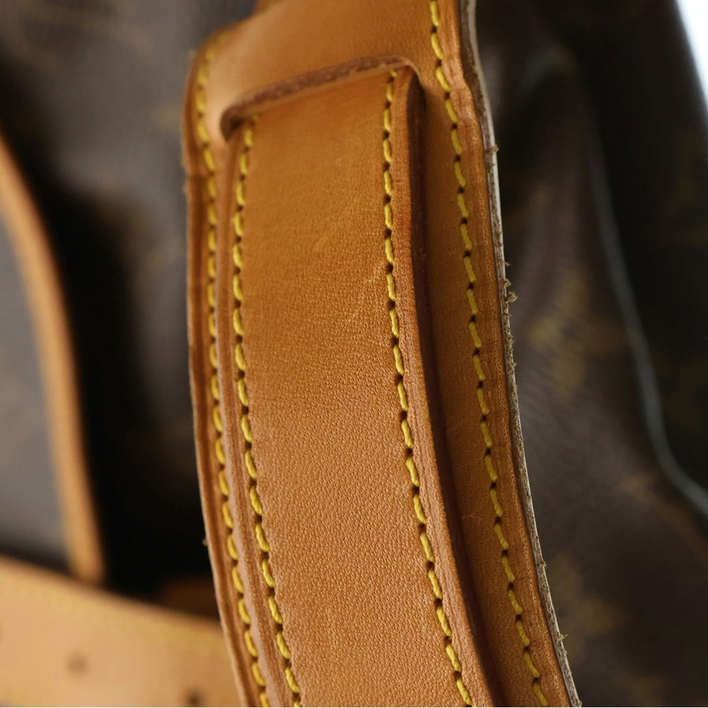 LOUIS VUITTON(ルイヴィトン) ソミュール35 モノグラム PVC レザー ショルダーバッグ ゴールド金具 ブラウン M42254