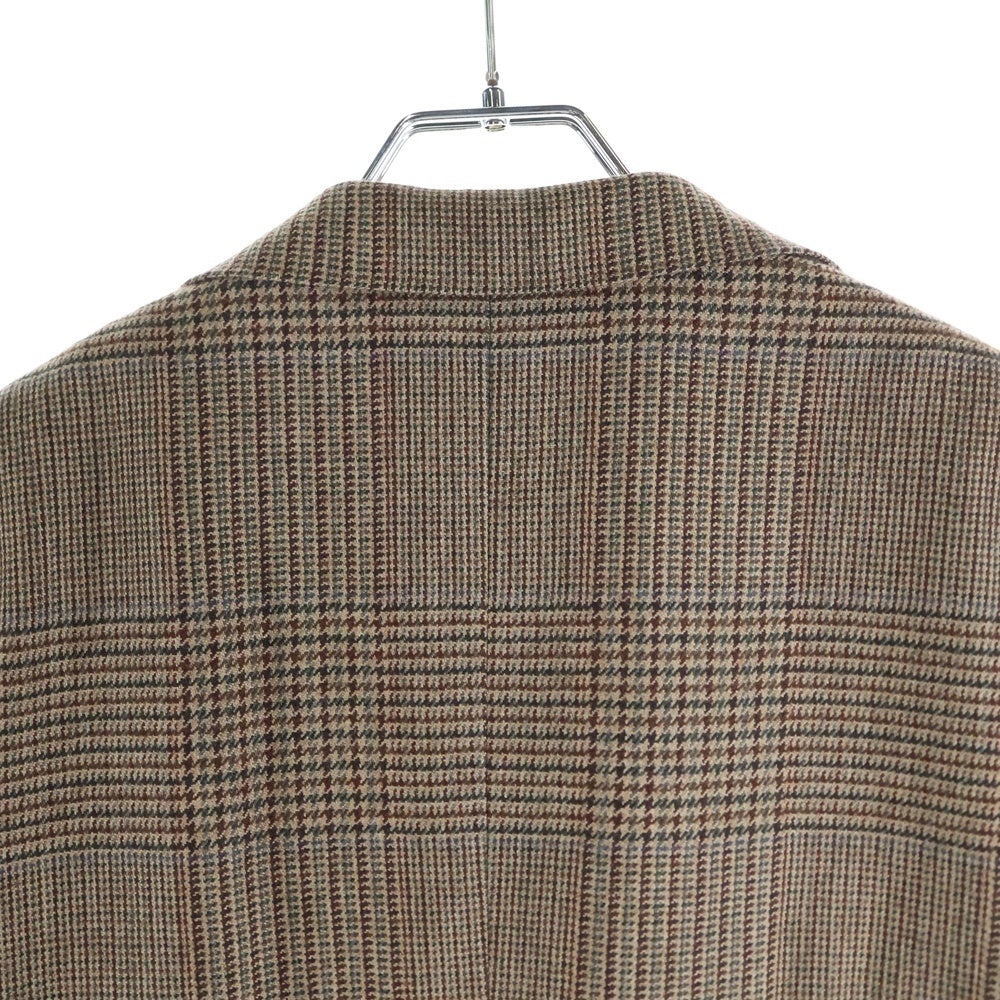POLO RALPH LAUREN(ポロラルフローレン) テーラードジャケット ブラウン 千鳥格子 ウール 92