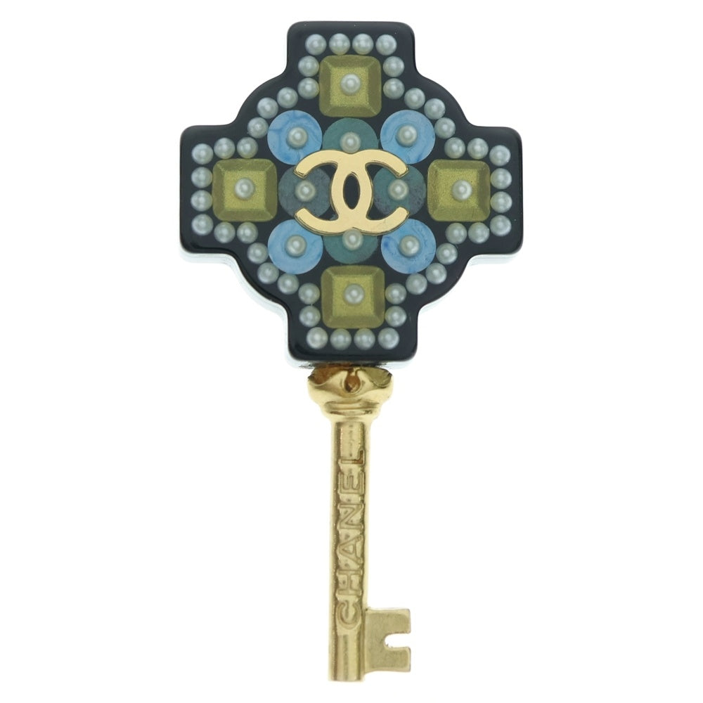CHANEL(シャネル) ココマーク キーモチーフ ピンブローチ ピンバッジ 