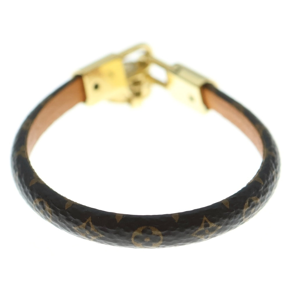 LOUIS VUITTON(ルイヴィトン) モノグラム ブラスレ LV トリビュート ブレスレット ブラウン M6442 ゴールド金具