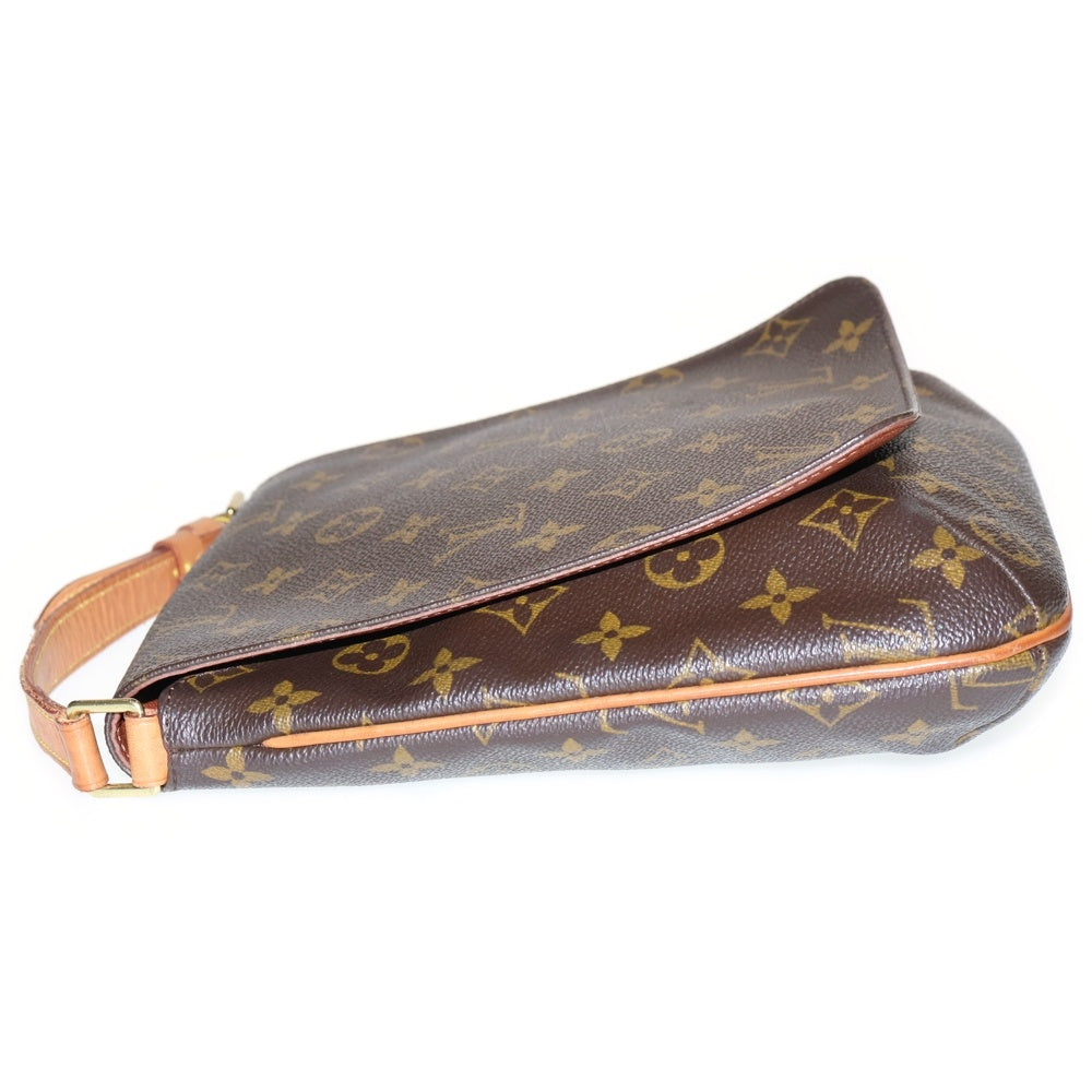 LOUIS VUITTON(ルイヴィトン) モノグラム ミュゼット・サルサ ショルダーバッグ ブラウン PVC×レザー M51258
