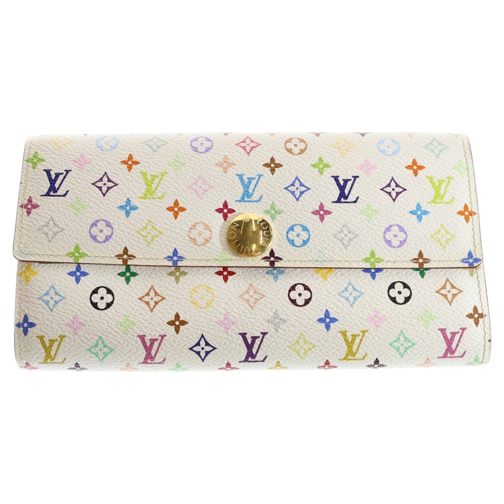 LOUIS VUITTON(ルイヴィトン) マルチカラー ポルトフォイユ・サラ ブロン マルチカラー 長財布 ロングフラップウォレット M93532